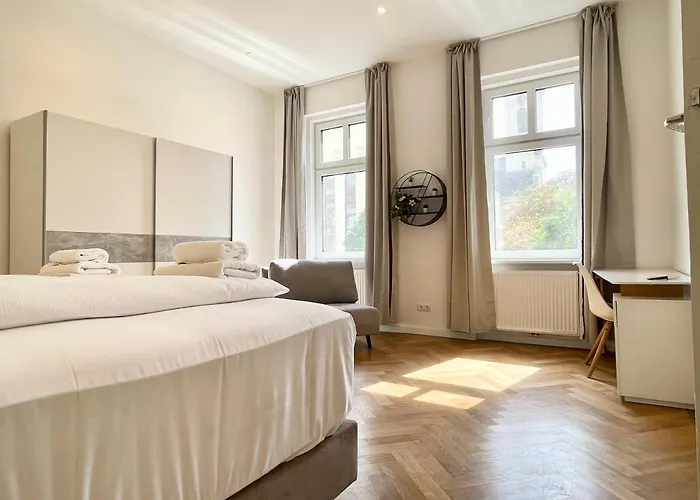 Apartman Boutique At Famous Kutschkermarkt Bécs